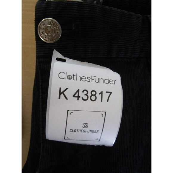 J Crew Jeans 33 Short Corduroy Bootcut Trousers Stretch Preppy Dark - Picture 8 of 8